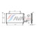 Condenser, air conditioning KA5013 Ava Quality Cooling, Thumbnail 2