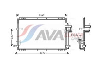 Condenser, air conditioning KA5085 Ava Quality Cooling