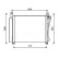 Condenser, air conditioning KAA5158D Ava Quality Cooling, Thumbnail 2