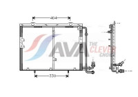 Condenser, air conditioning MS5207 Ava Quality Cooling