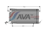Condenser, air conditioning PEA5187 Ava Quality Cooling