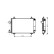 Condenser, air conditioning PEA5286D Ava Quality Cooling