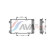 Condenser, air conditioning PEA5291D Ava Quality Cooling, Thumbnail 2