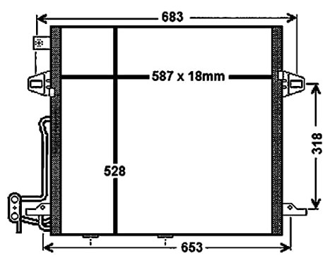 Condenser, air conditioning PREMIUM LINE