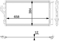 Condenser, air conditioning PREMIUM LINE