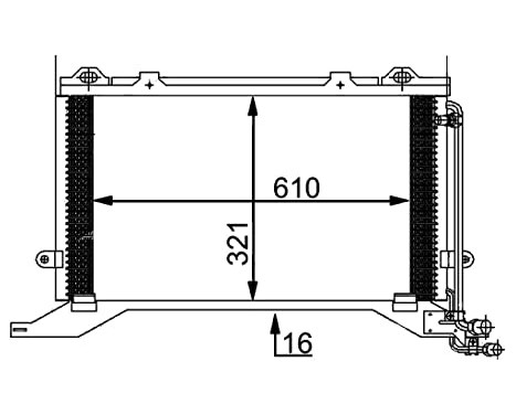 Condenser, air conditioning PREMIUM LINE