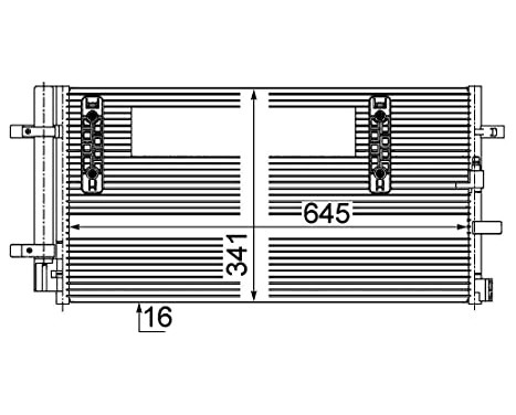 Condenser, air conditioning PREMIUM LINE