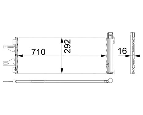 Condenser, air conditioning PREMIUM LINE