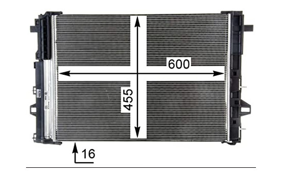 Condenser, air conditioning PREMIUM LINE, Image 2