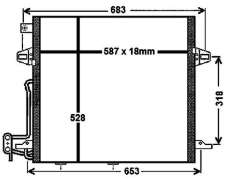 Condenser, air conditioning PREMIUM LINE, Image 3