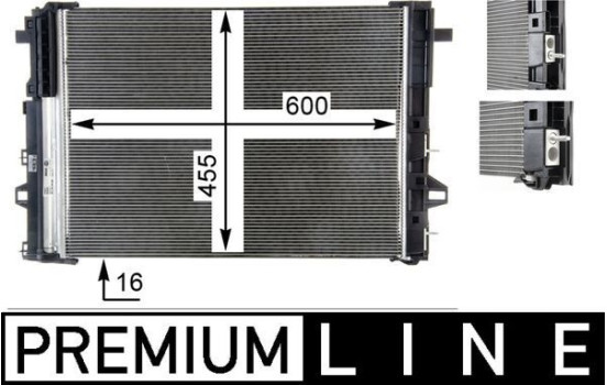 Condenser, air conditioning PREMIUM LINE, Image 13