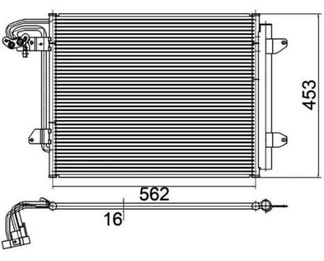 Condenser, air conditioning PREMIUM LINE, Image 3
