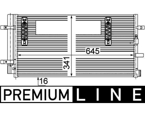 Condenser, air conditioning PREMIUM LINE, Image 2