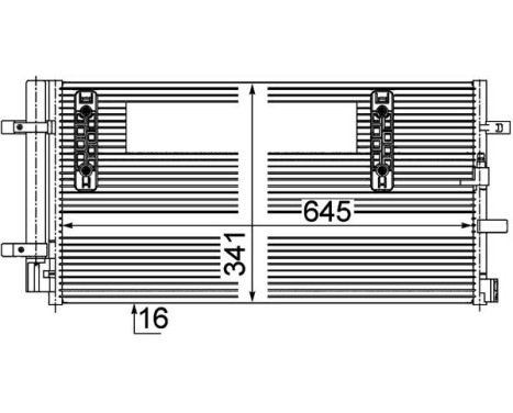 Condenser, air conditioning PREMIUM LINE, Image 3