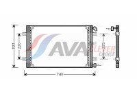Condenser, air conditioning RTA5234 Ava Quality Cooling