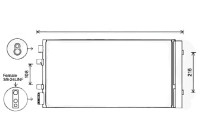 Condenser, air conditioning RTA5483D Ava Quality Cooling