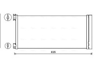 Condenser, air conditioning RTA5626D Ava Quality Cooling