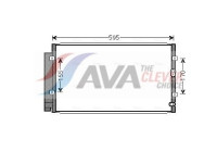 Condenser, air conditioning SU5102D Ava Quality Cooling