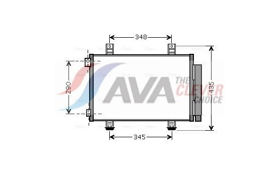Condenser, air conditioning SZA5116D Ava Quality Cooling