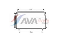 Condenser, air conditioning TO5558D Ava Quality Cooling