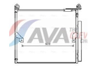 Condenser, air conditioning TO5657D Ava Quality Cooling