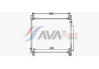 Condenser, air conditioning TO5749D Ava Quality Cooling