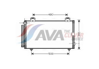 Condenser, air conditioning TOA5594D Ava Quality Cooling