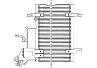 Condenser, air conditioning TSP0225011 Delphi