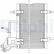 Condenser, air conditioning TSP0225011 Delphi, Thumbnail 2