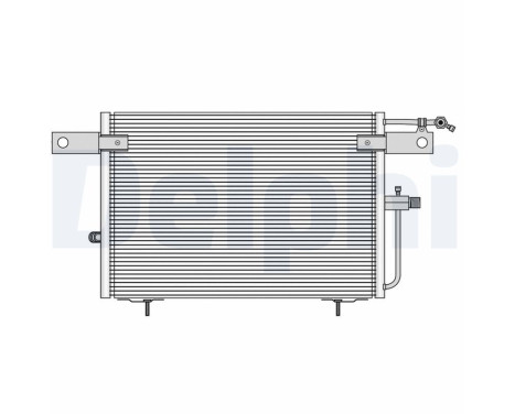 Condenser, air conditioning TSP0225083 Delphi, Image 2