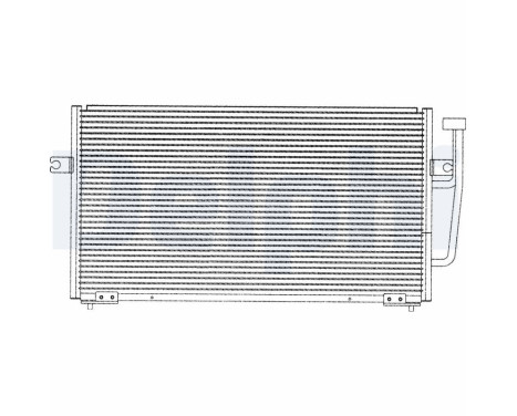 Condenser, air conditioning TSP0225143 Delphi, Image 2