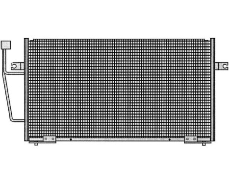 Condenser, air conditioning TSP0225204 Delphi