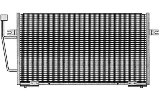 Condenser, air conditioning TSP0225204 Delphi