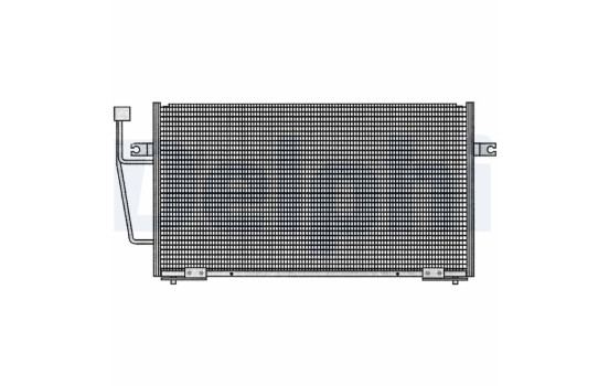 Condenser, air conditioning TSP0225204 Delphi, Image 2