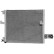 Condenser, air conditioning TSP0225285 Delphi