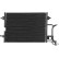 Condenser, air conditioning TSP0225456 Delphi