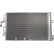 Condenser, air conditioning TSP0225668 Delphi