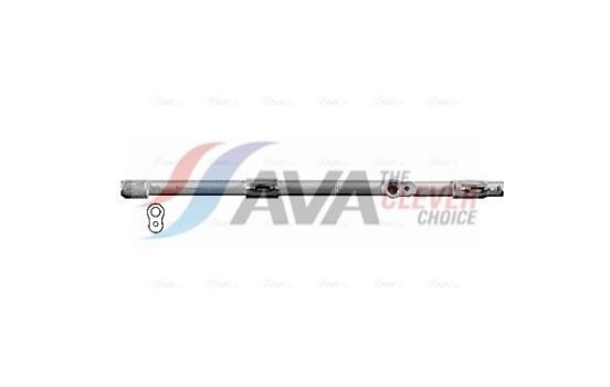 Condenser, air conditioning VL5173 Ava Quality Cooling, Image 2
