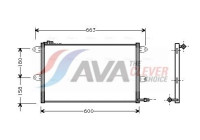 Condenser, air conditioning VN5144 Ava Quality Cooling