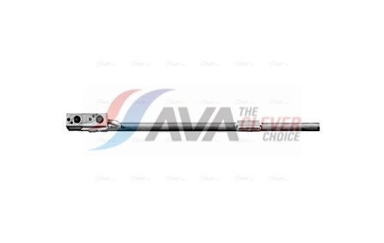 Condenser, air conditioning VN5437D Ava Quality Cooling, Image 2
