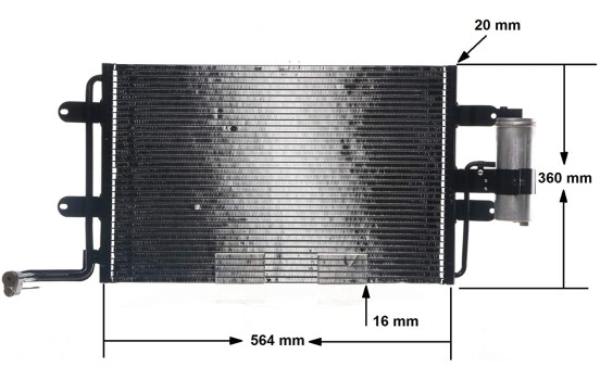 Condenser, air conditioning