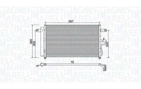 Condenser, air conditioning