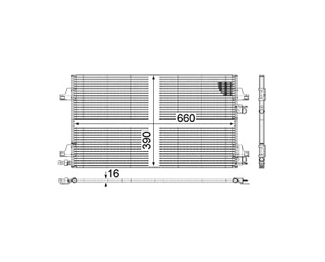Condenser, air conditioning