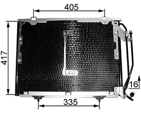 Condenser, air conditioning