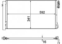 Condenser, air conditioning