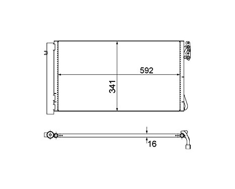 Condenser, air conditioning