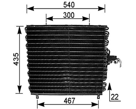 Condenser, air conditioning