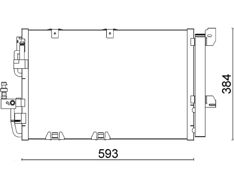 Condenser, air conditioning