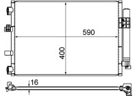 Condenser, air conditioning