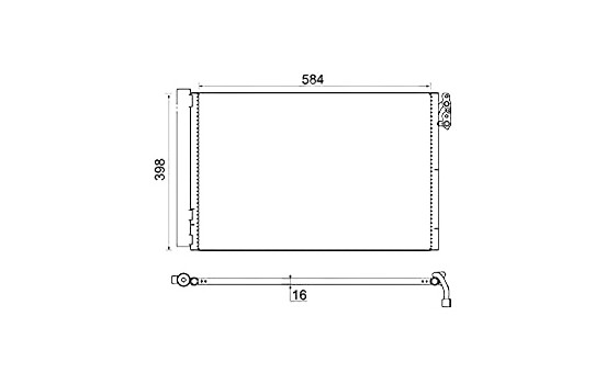 Condenser, air conditioning